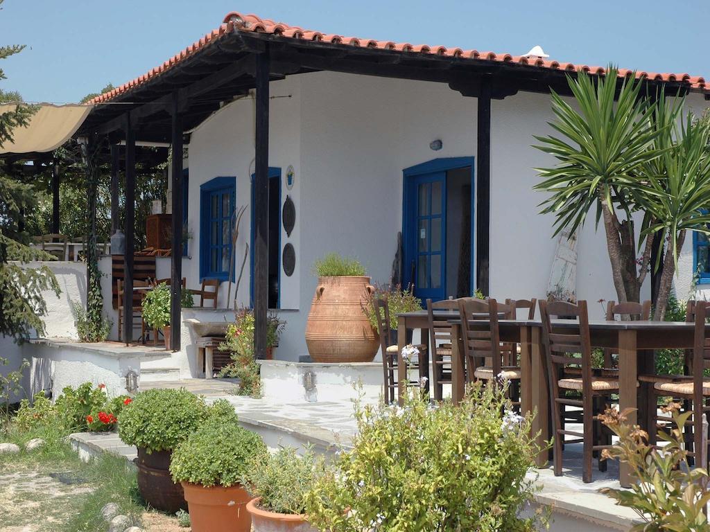 Skites Hotel Bungalows Ouranoupoli Eksteriør bilde