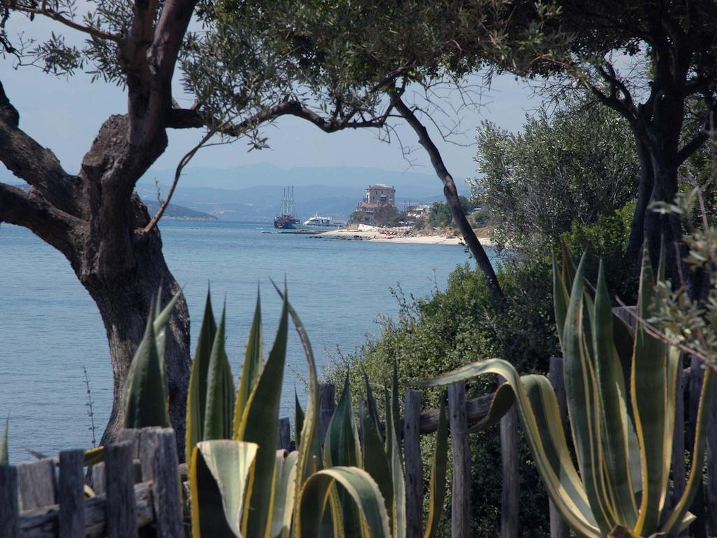 Skites Hotel Bungalows Ouranoupoli Eksteriør bilde