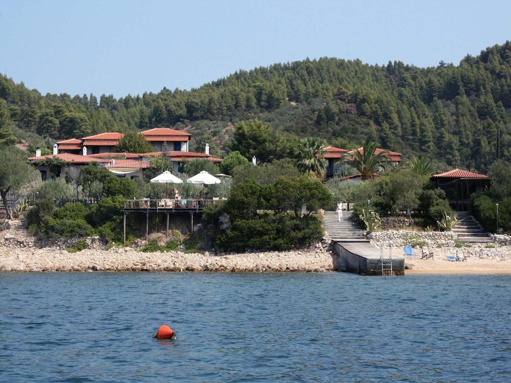Skites Hotel Bungalows Ouranoupoli Eksteriør bilde