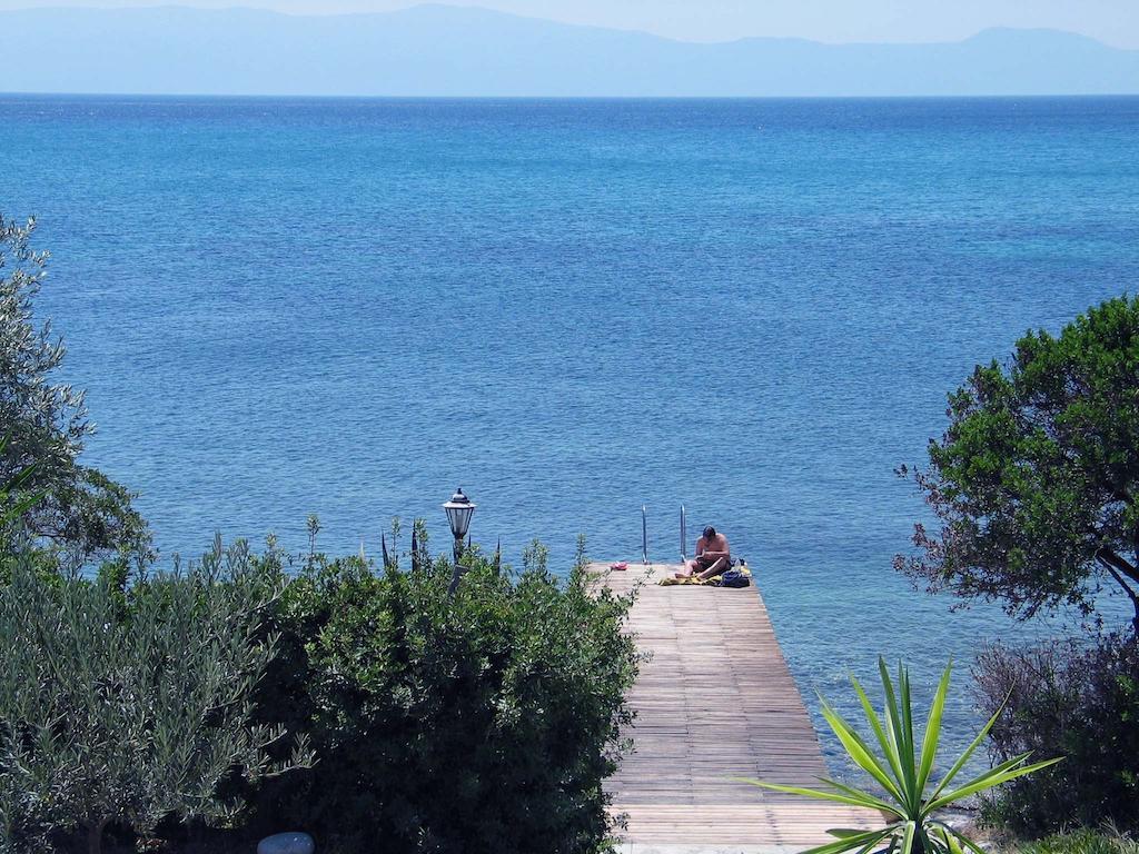 Skites Hotel Bungalows Ouranoupoli Eksteriør bilde